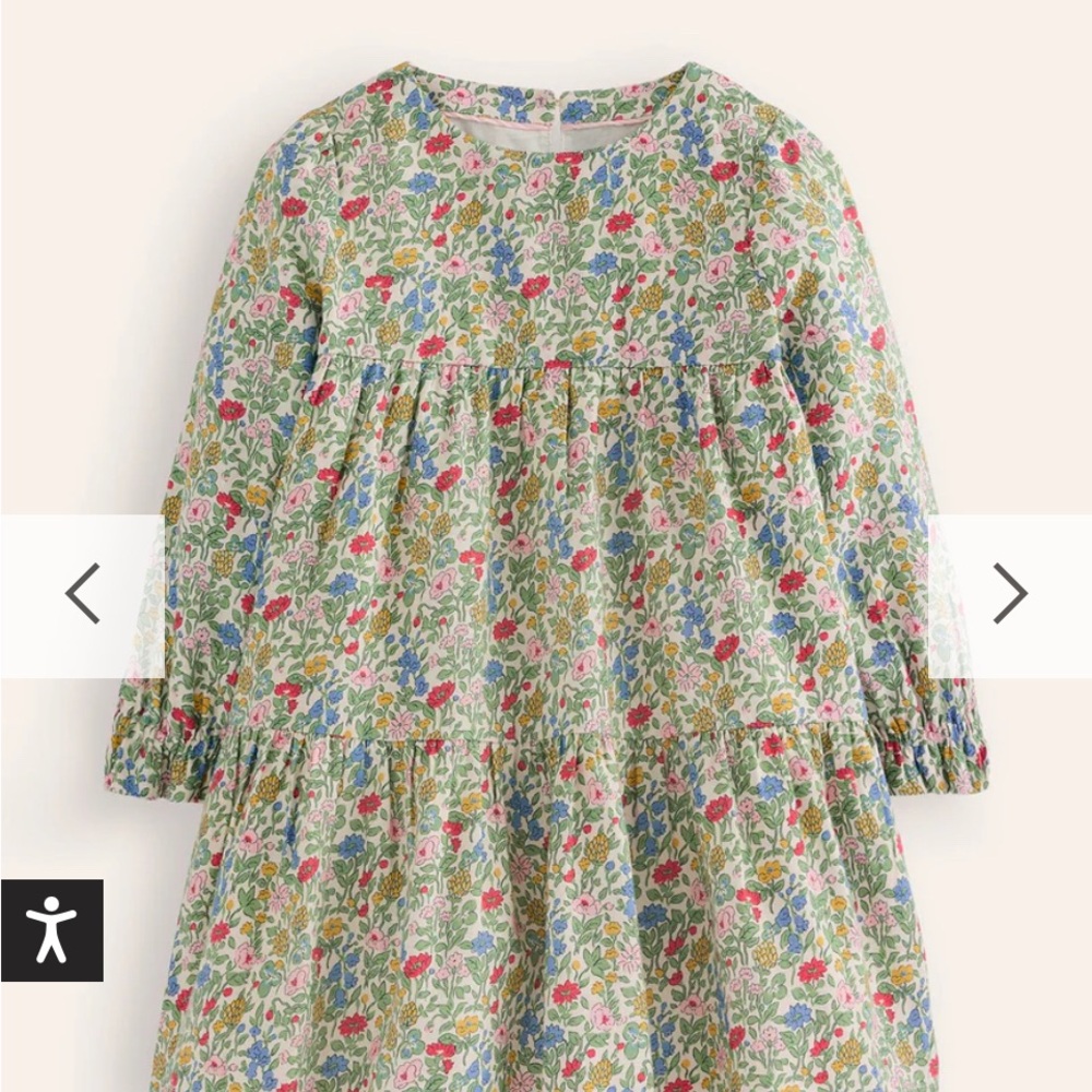 Boden Betsy Tiered Twirly Dress